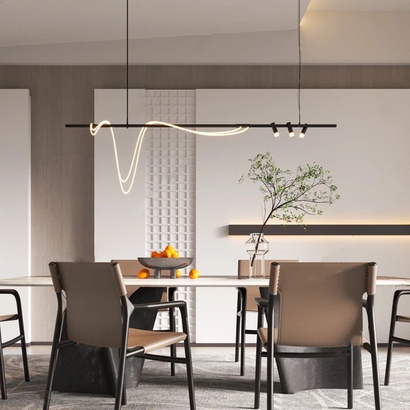 Tracer dining chandelier - SHAGHAF HOME