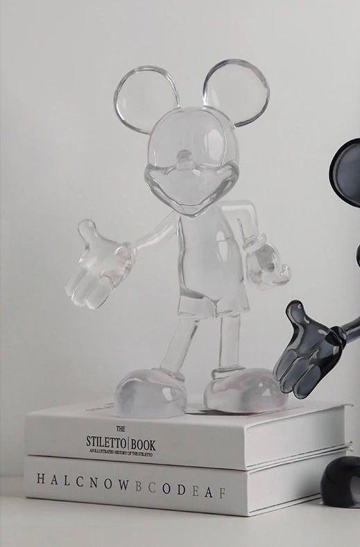 Transparent Mickey Mouse statue - SHAGHAF HOME