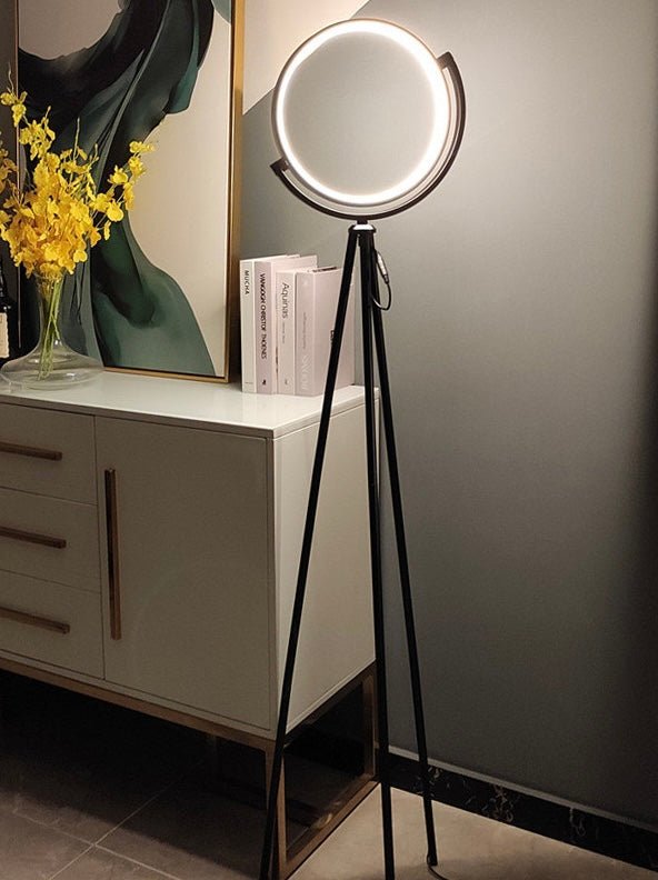Tripod ring LED floor lamp - SHAGHAF HOME