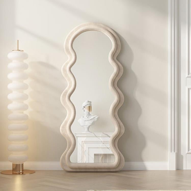 Wavy luxury full length Mirror - SHAGHAF HOME