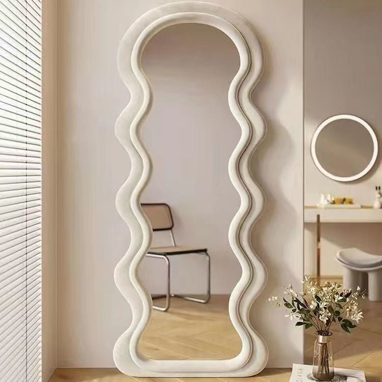 Wavy luxury full length Mirror - SHAGHAF HOME