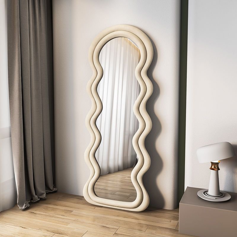 Wavy luxury full length Mirror - SHAGHAF HOME