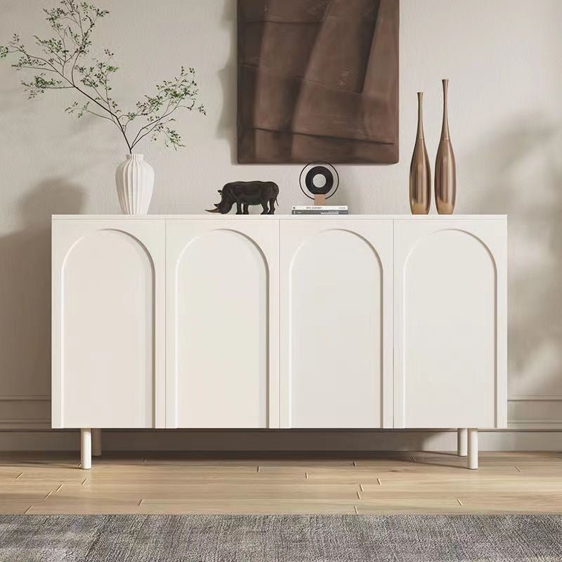 White Arch Sideboard Buffet - SHAGHAF HOME