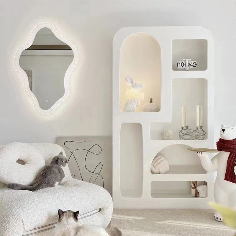 Zuda Books shelves display - SHAGHAF HOME
